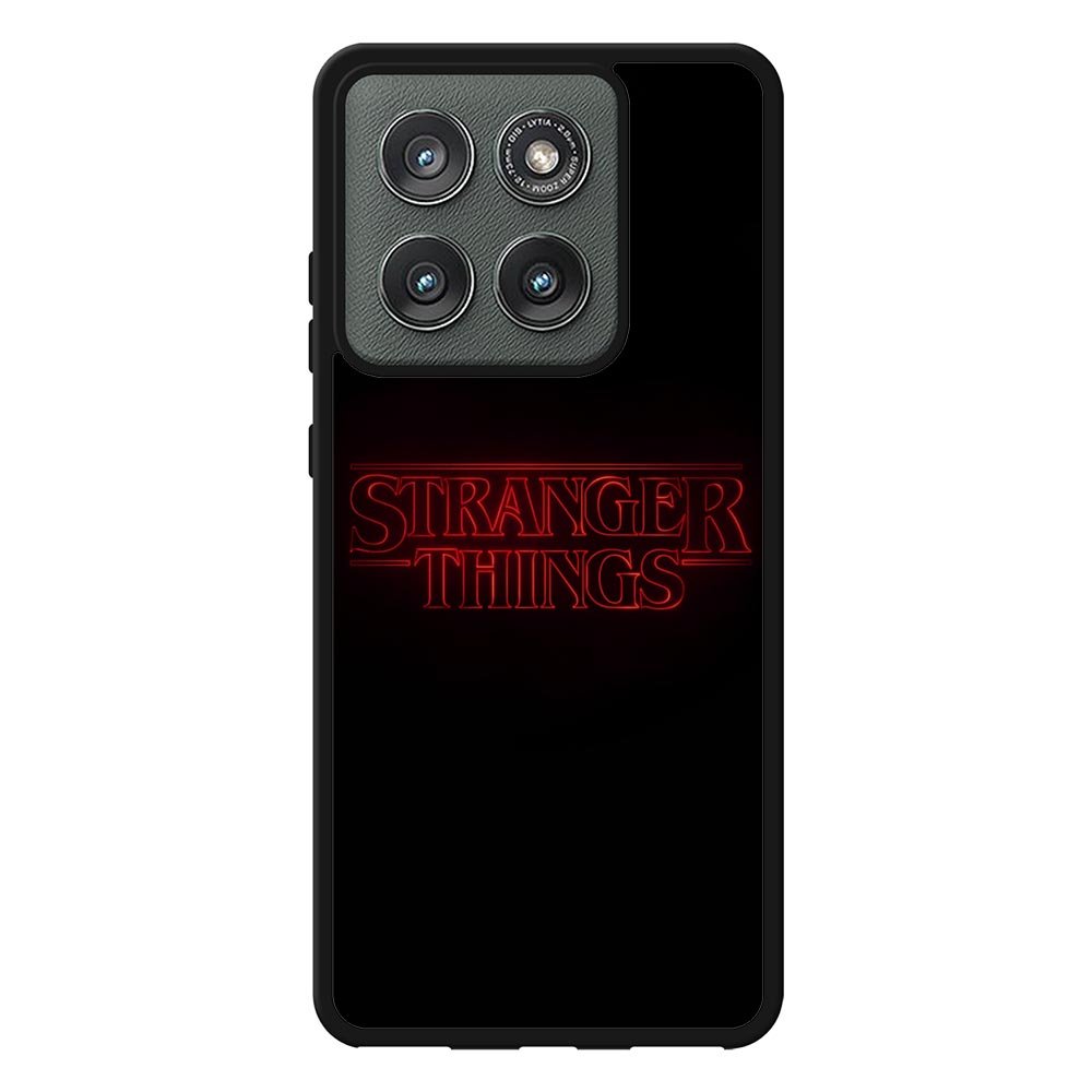 Stranger Things Logo Motorola Moto Edge 2025 Case OV9825