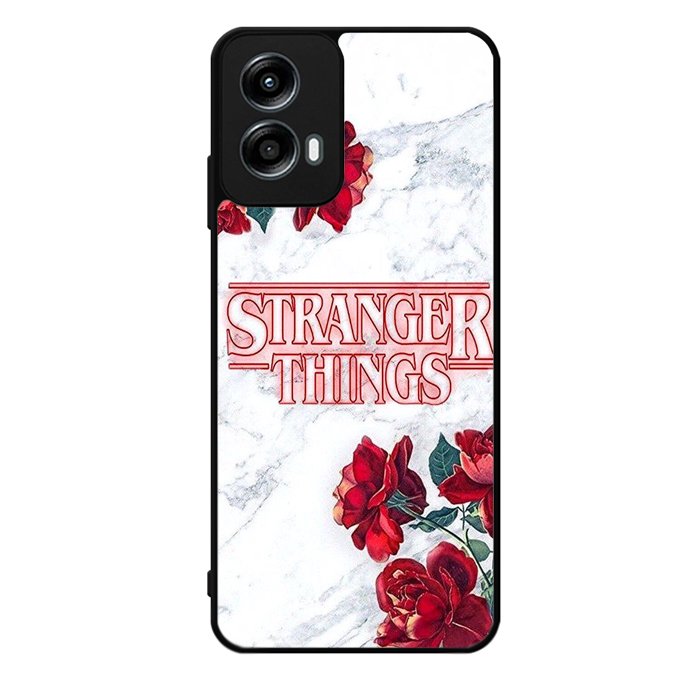 Stranger Things Rose Logo Motorola Moto G Play 2024 Case OV9828