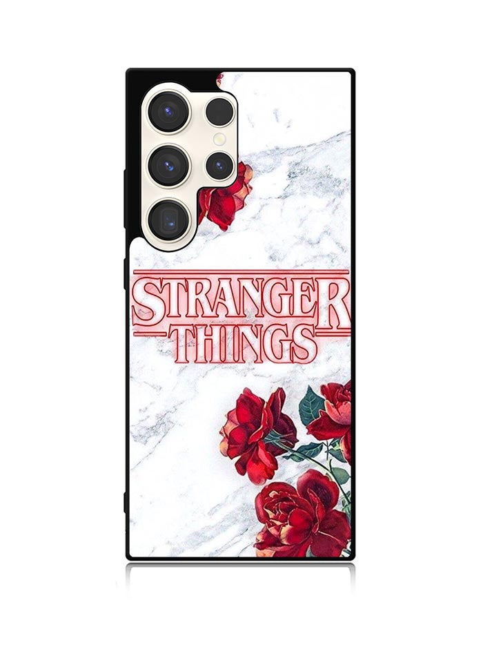 Stranger Things Rose Logo Samsung Galaxy S25 Ultra 5G Case QC9828