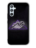Colorado Rockies Neon Logo Samsung Galaxy A14 5G Case QC9811