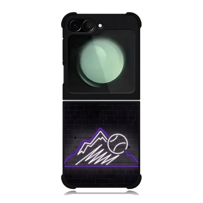 Colorado Rockies Neon Logo Samsung Galaxy Z Flip 6 5G 2024 Case OV9811