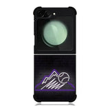 Colorado Rockies Neon Logo Samsung Galaxy Z Flip 6 5G 2024 Case OV9811