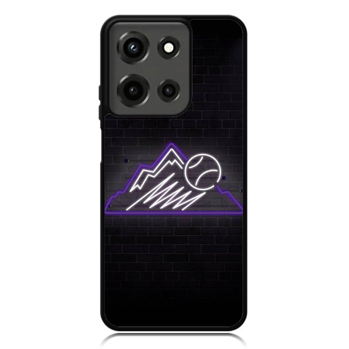 Colorado Rockies Neon Logo Motorola Moto G 5G 2025 Case OV9811