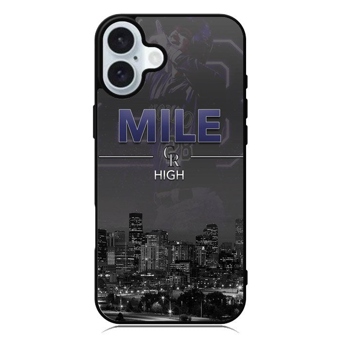 Mile Colorado Rockies High iPhone 16 Case QC9815