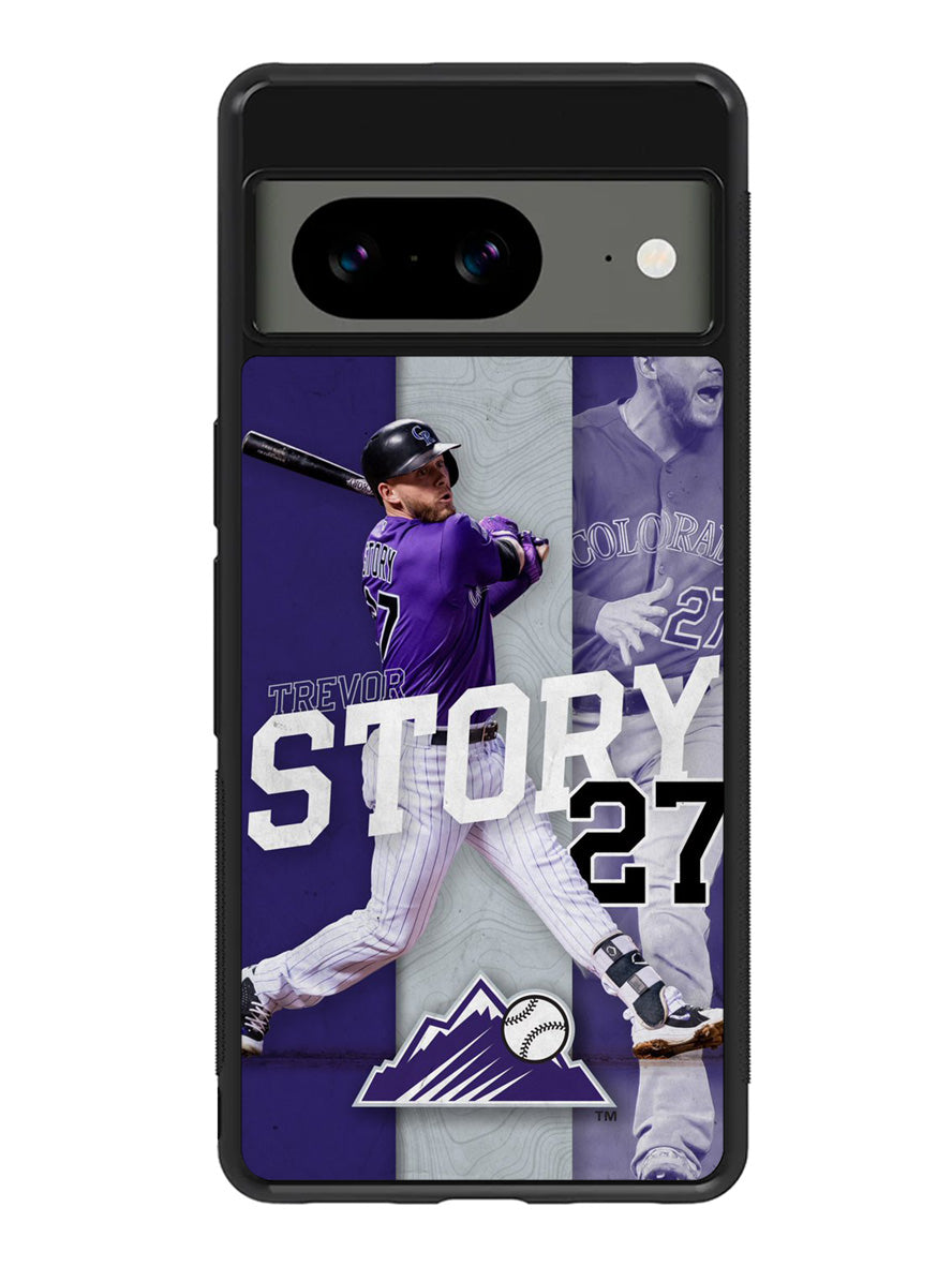 Trevor Story 27 Colorado Rockies Google Pixel 8 Case QC9832