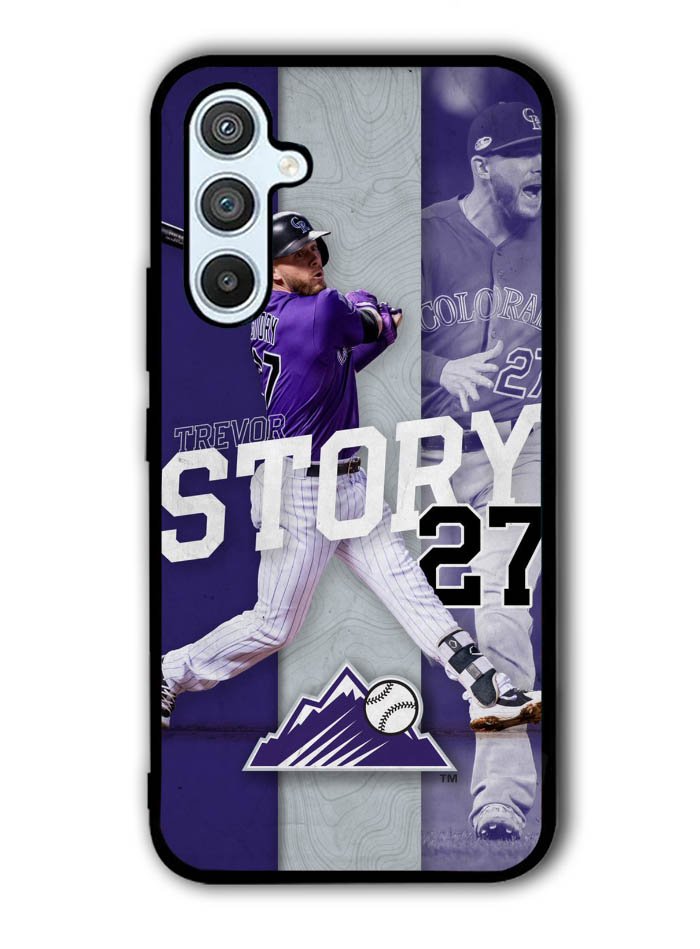 Trevor Story 27 Colorado Rockies Samsung Galaxy A54 5G Case OV9832