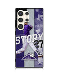 Trevor Story 27 Colorado Rockies Samsung Galaxy S25 Ultra 5G Case QC9832