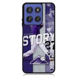 Trevor Story 27 Colorado Rockies Motorola Moto G Stylus 5G 2025 Case OV9832