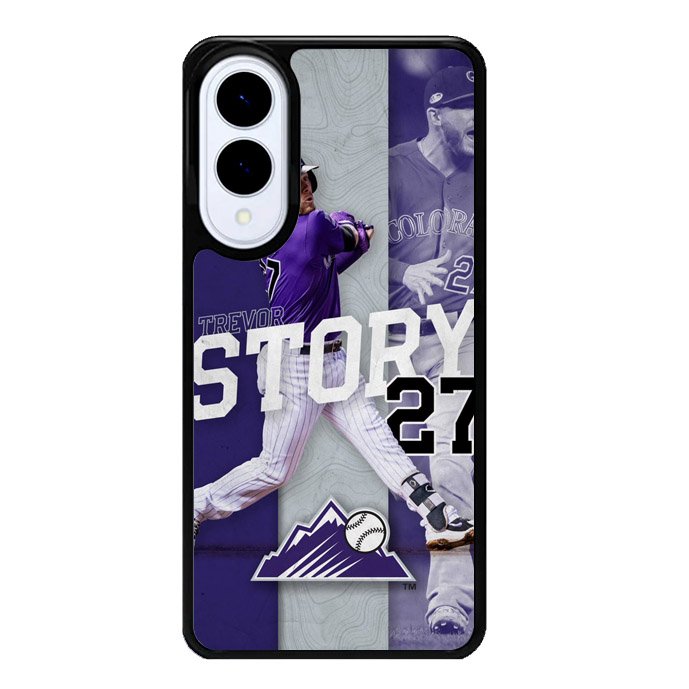 Trevor Story 27 Colorado Rockies Samsung Galaxy S25 Edge 5G Case OV9832