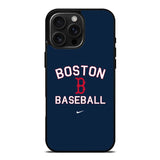 Boston Baseball Logo iPhone 16 Pro Max Case OV9833