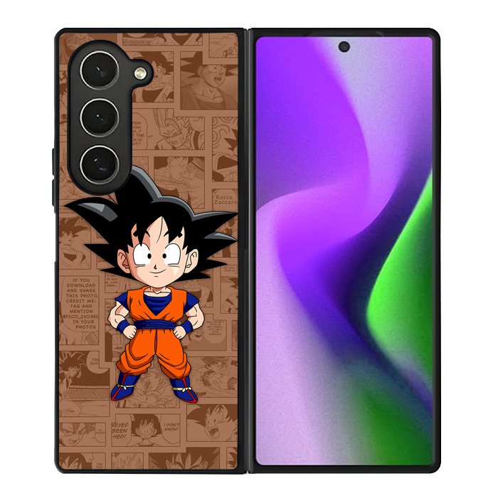 Son Goku Comic Samsung Galaxy Z Fold 6 5G 2024 Case OV9848