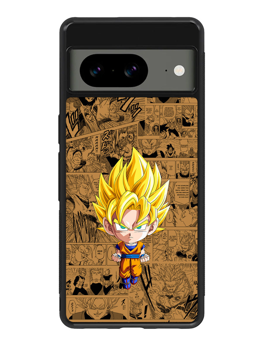 Goku Super Saiyan Google Pixel 8A Case QC9846