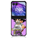 Goku Purple Hypebeast Motorola Moto Razr Plus 2024 , Moto Razr+ 2024 Case OV9845