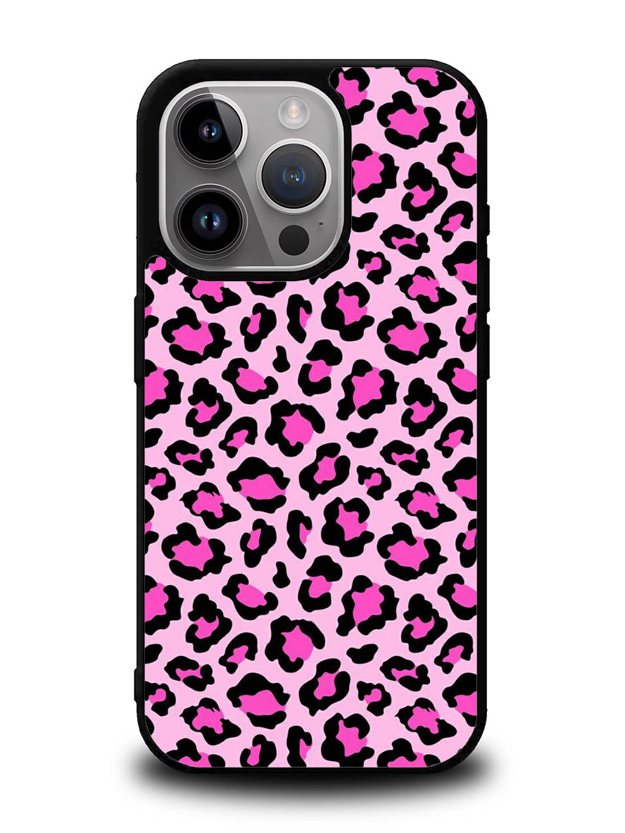 Leopard Pink Pattern iPhone 16 Pro Max Case OV9854
