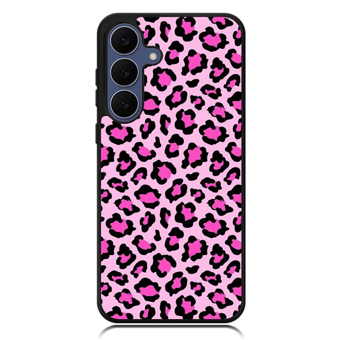 Leopard Pink Pattern Samsung Galaxy S25 FE Case OV9854