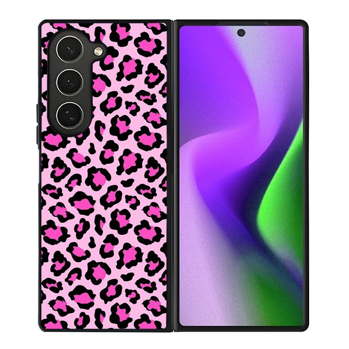Leopard Pink Pattern Samsung Galaxy Z Fold 6 5G 2024 Case OV9854