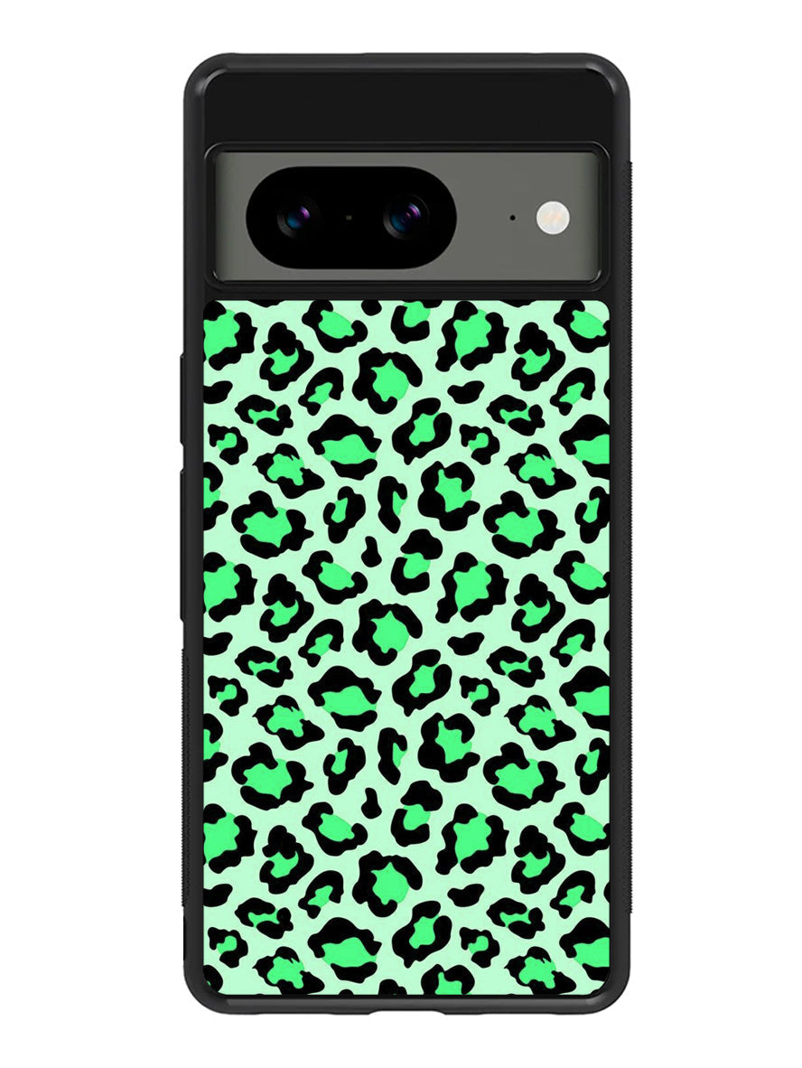 Leopard Green Pattern Google Pixel 8 Case QC9851