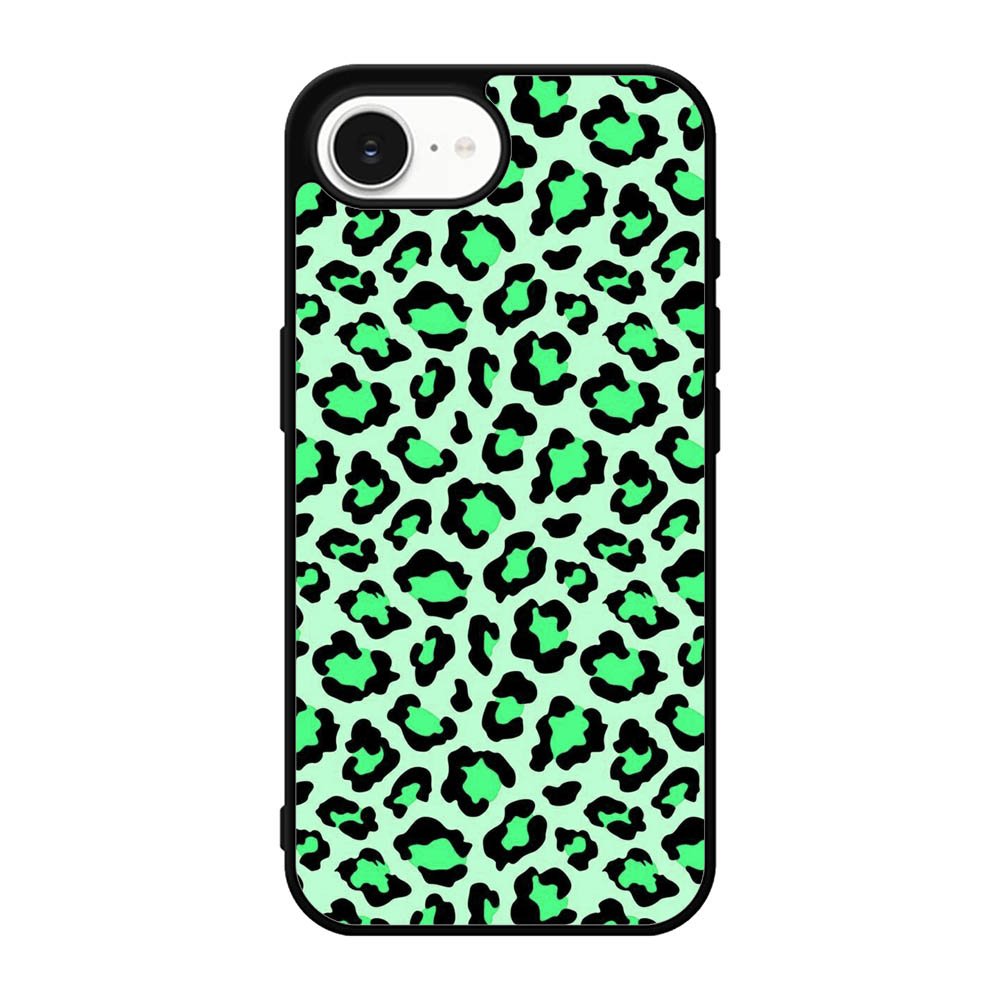 Leopard Green Pattern iPhone 17e Case QC9851