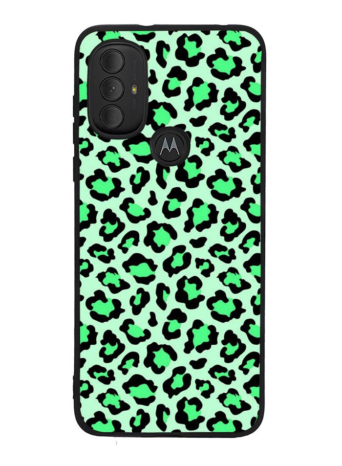 Leopard Green Pattern Motorola Moto G Pure 2021 , Moto G Power 2022 Case OV9851