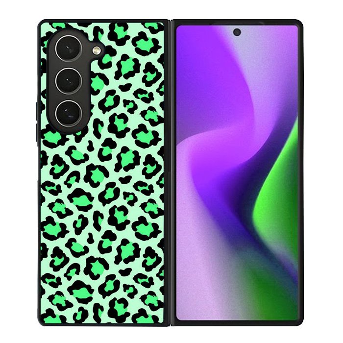 Leopard Green Pattern Samsung Galaxy Z Fold 6 5G 2024 Case OV9851