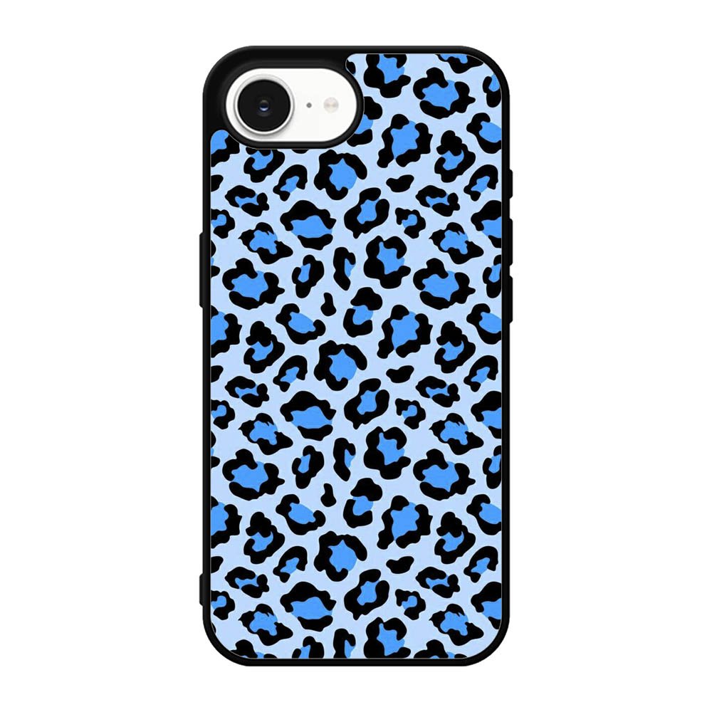 Leopard Blue Pattern iPhone 17e Case OV9850