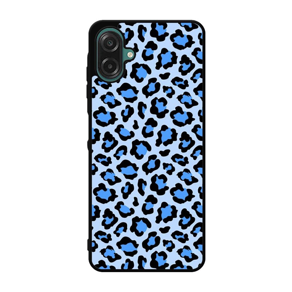 Leopard Blue Pattern Samsung Galaxy A07 Case OV9850