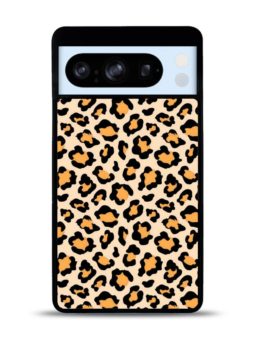Leopard Orange Pattern Google Pixel 8 Pro Case QC9853