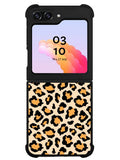 Leopard Orange Pattern Samsung Galaxy Z Flip 5 5G 2023 Case OV9853