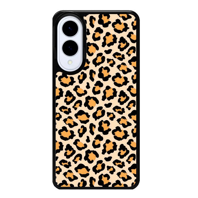 Leopard Orange Pattern Samsung Galaxy S25 Edge 5G Case OV9853