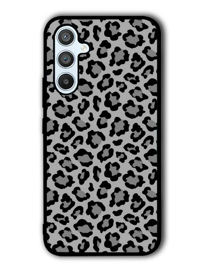 Leopard Grey Pattern Samsung Galaxy A54 5G Case