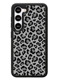 Leopard Grey Pattern Samsung Galaxy S23 5G Case
