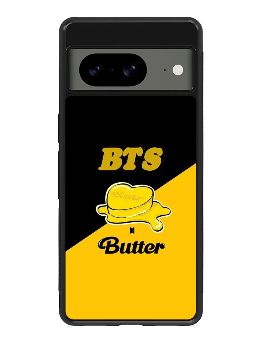 BTS Butter Black Yellow Google Pixel 8A Case QC9865