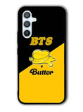 BTS Butter Black Yellow Samsung Galaxy A14 5G Case QC9865