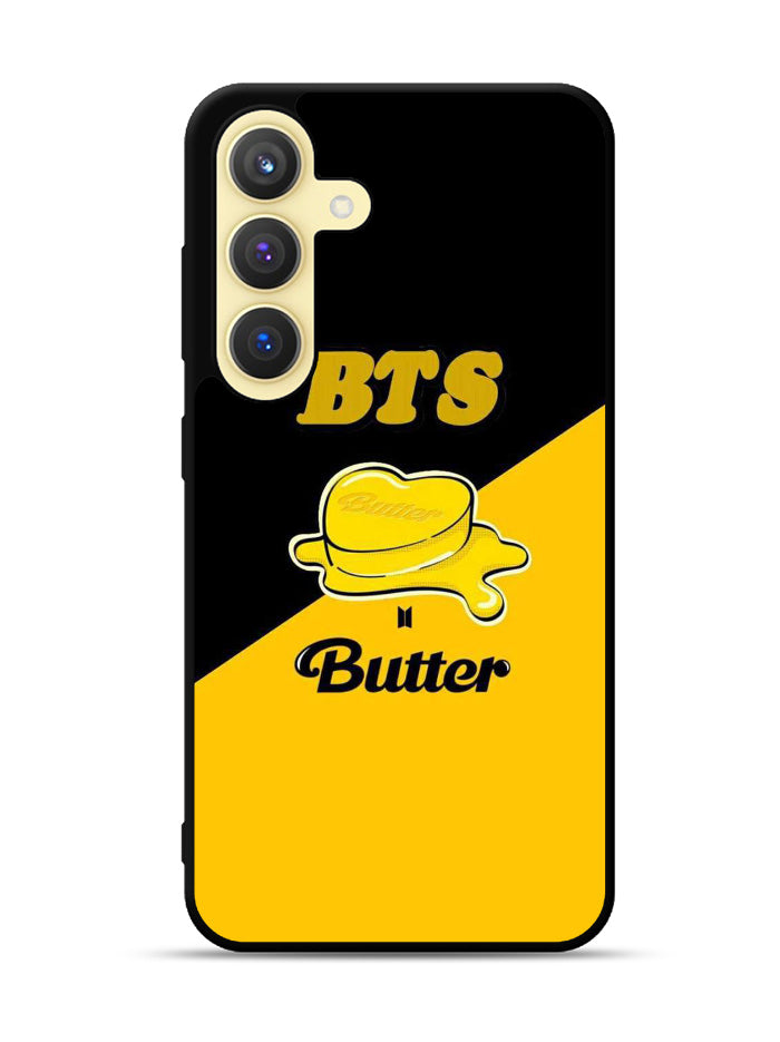 BTS Butter Black Yellow Samsung Galaxy S25 5G Case OV9865