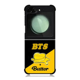 BTS Butter Black Yellow Samsung Galaxy Z Flip 6 5G 2024 Case OV9865