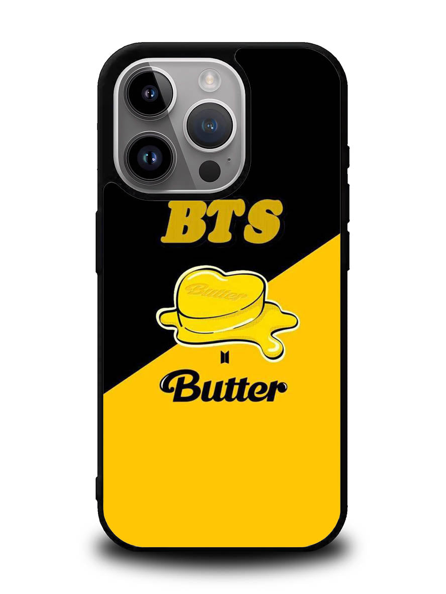 BTS Butter Black Yellow iPhone 16 Pro Case OV9865