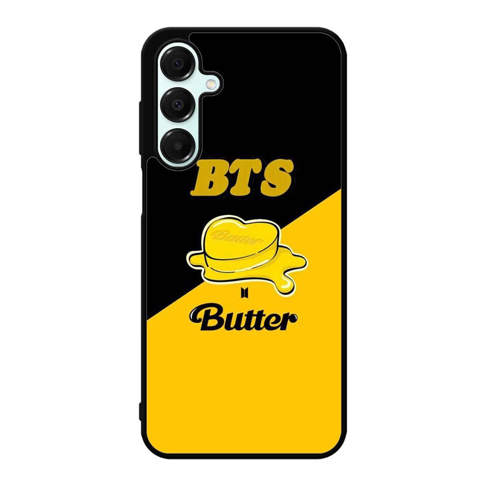 BTS Butter Black Yellow Samsung Galaxy A16 Case OV9865