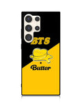 BTS Butter Black Yellow Samsung Galaxy S23 Ultra 5G Case QC9865