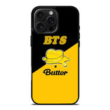 BTS Butter Black Yellow iPhone 16 Pro Case OV9865