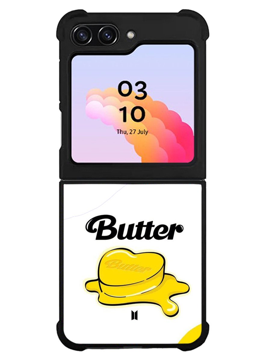 BTS Butter Logo Samsung Galaxy Z Flip 5 5G 2023 Case OV9871