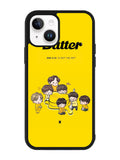 BTS Butter Chibi Wallpaper iPhone 15 Plus Case OV9868