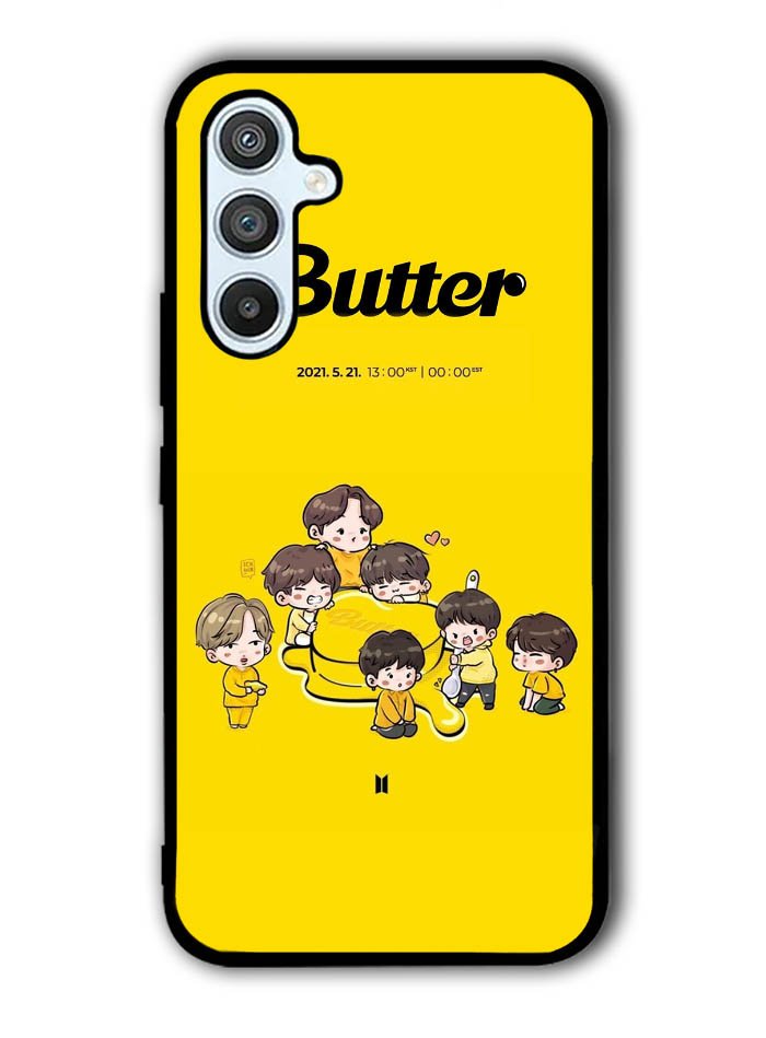 BTS Butter Chibi Wallpaper Samsung Galaxy A54 5G Case OV9868