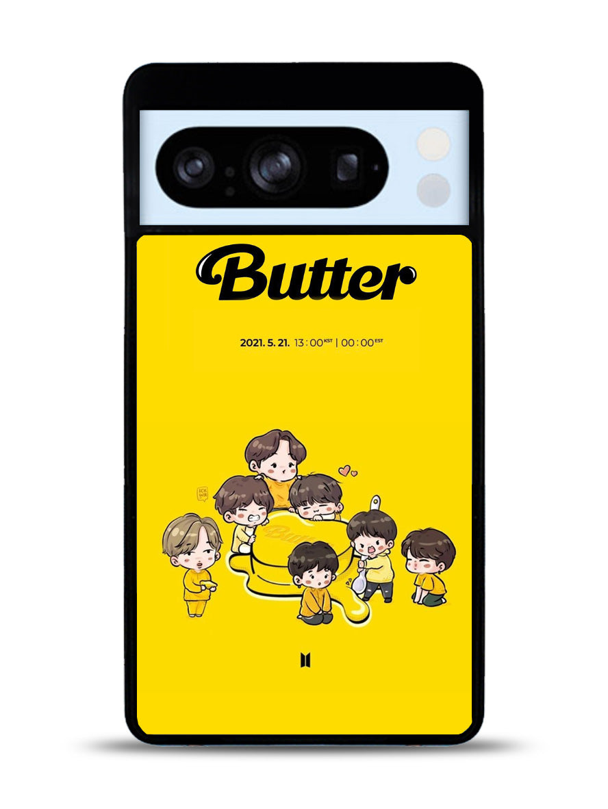 BTS Butter Chibi Wallpaper Google Pixel 8 Pro Case QC9868