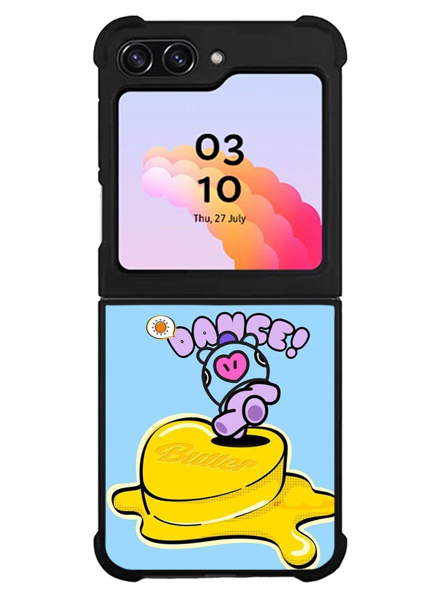 BTS Butter Mang BT21 Samsung Galaxy Z Flip 5 5G 2023 Case OV9872