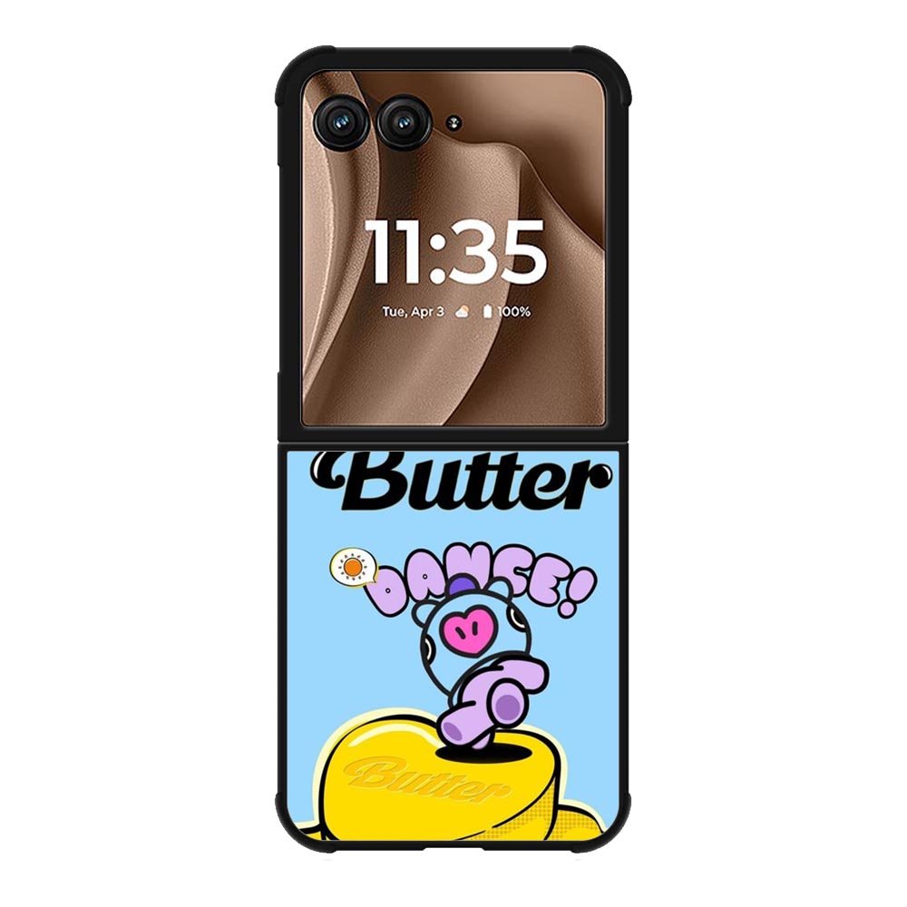 BTS Butter Mang BT21 Motorola Moto RAZR Plus 2025 Case OV9872