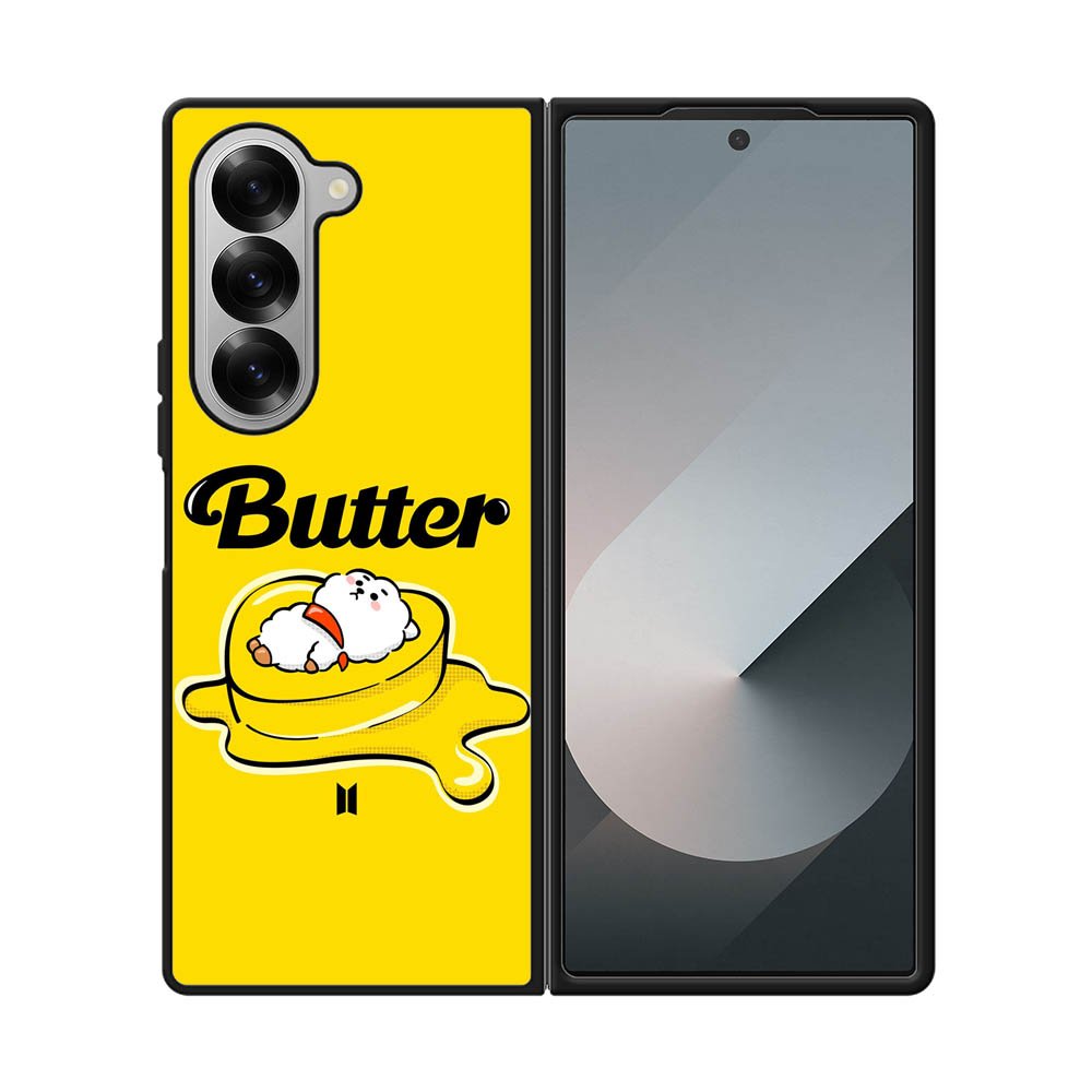 BT21 BTS RJ On The Butter Samsung Galaxy Z Fold 7 5G Case OV9861