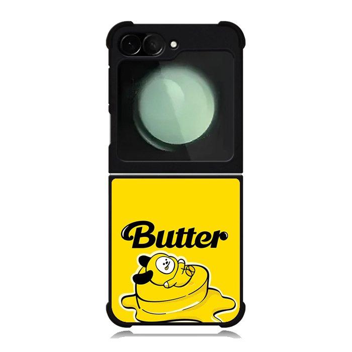 BT21 BTS Chimmy On The Butter Samsung Galaxy Z Flip 6 5G 2024 Case OV9856