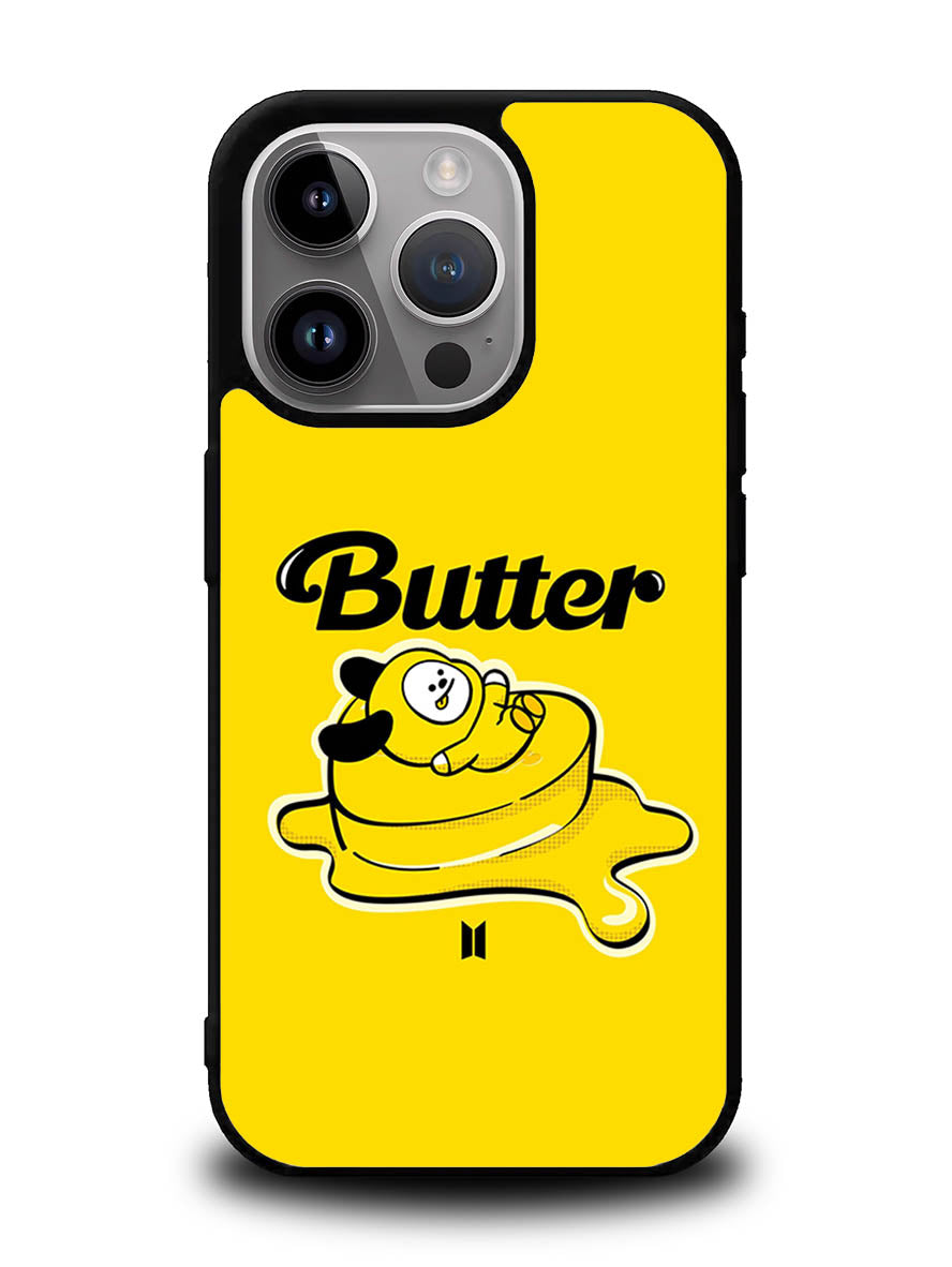 BT21 BTS Chimmy On The Butter iPhone 16 Pro Max Case OV9856