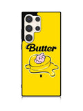 BT21 BTS Cooky On The Butter Samsung Galaxy S25 Ultra 5G Case QC9857