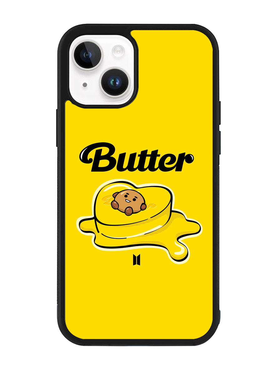 BT21 BTS Shooky On The Butter iPhone 14 Plus Case QC9862